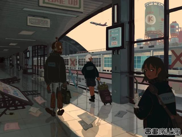 插画师 Lan 笔下学生时代氛围超浓的插画作品（壁纸）-17.jpg