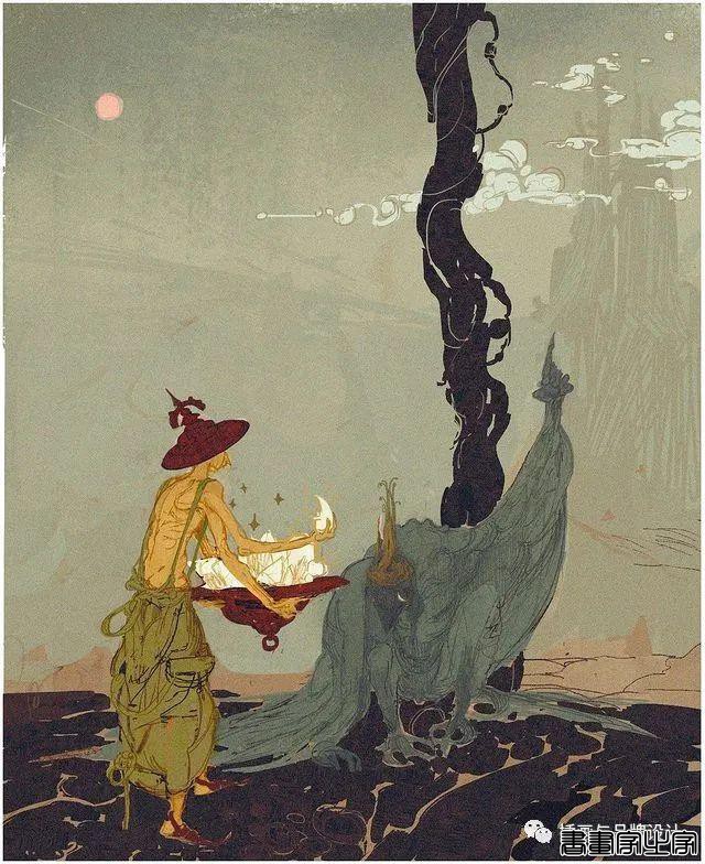 插画丨超现实主义魔幻作品，奇异怪相的角色设计，超现实的场景刻画太震撼了-12.jpg