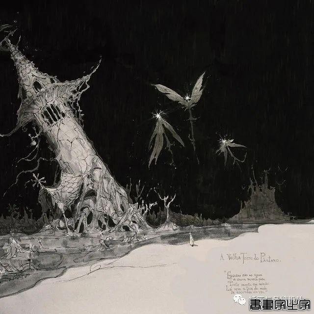 插画丨超现实主义魔幻作品，奇异怪相的角色设计，超现实的场景刻画太震撼了-25.jpg