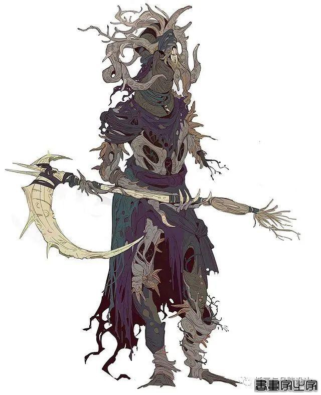 插画丨超现实主义魔幻作品，奇异怪相的角色设计，超现实的场景刻画太震撼了-30.jpg