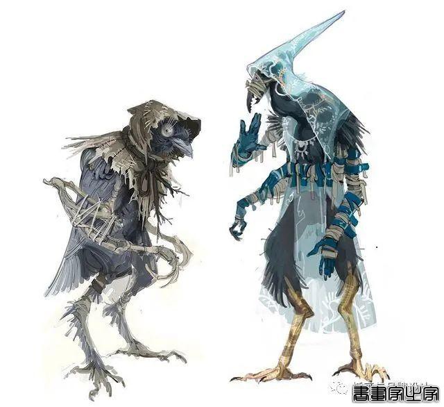 插画丨超现实主义魔幻作品，奇异怪相的角色设计，超现实的场景刻画太震撼了-37.jpg