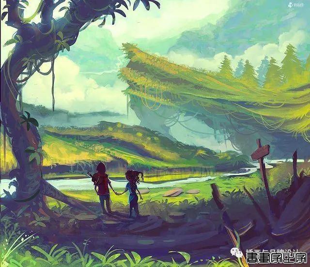 插画丨超现实主义魔幻作品，奇异怪相的角色设计，超现实的场景刻画太震撼了-54.jpg