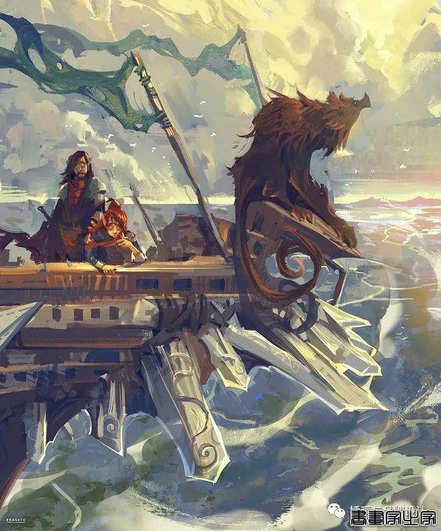 插画丨超现实主义魔幻作品，奇异怪相的角色设计，超现实的场景刻画太震撼了-64.jpg