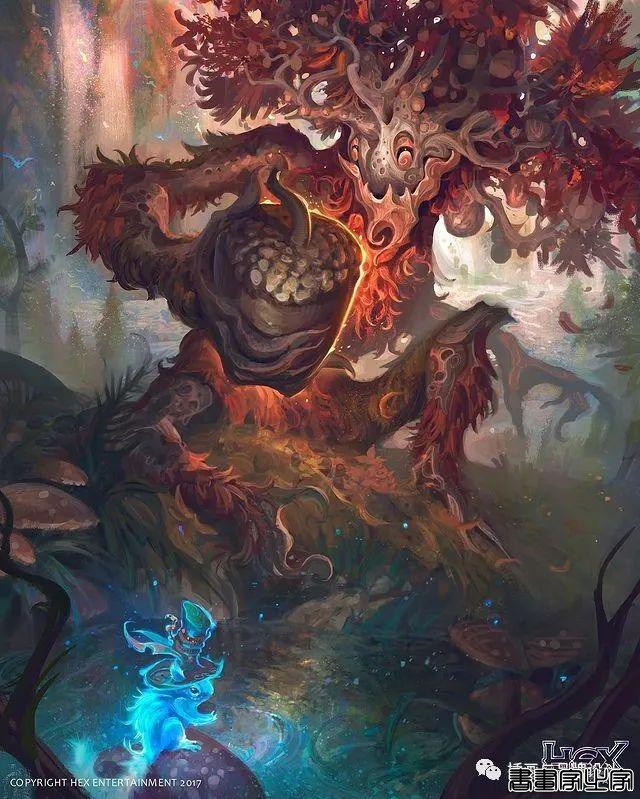 插画丨超现实主义魔幻作品，奇异怪相的角色设计，超现实的场景刻画太震撼了-68.jpg