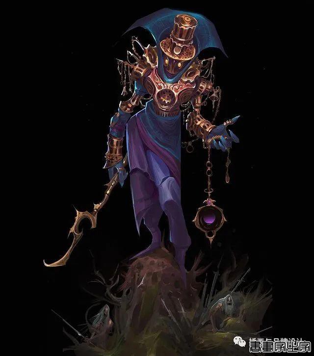 插画丨超现实主义魔幻作品，奇异怪相的角色设计，超现实的场景刻画太震撼了-66.jpg