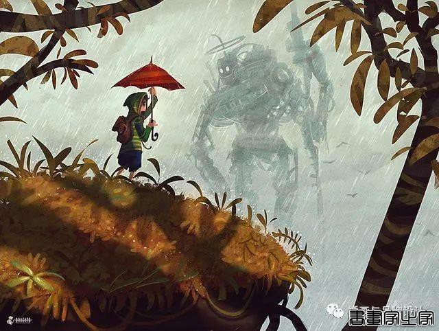 插画丨超现实主义魔幻作品，奇异怪相的角色设计，超现实的场景刻画太震撼了-73.jpg