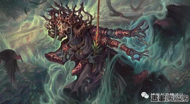 插画丨超现实主义魔幻作品，奇异怪相的角色设计，超现实的场景刻画太震撼了-81.jpg