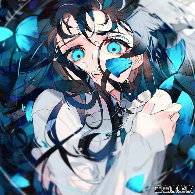 插画欣赏｜好看的头像总是绝美的侧脸-4.jpg