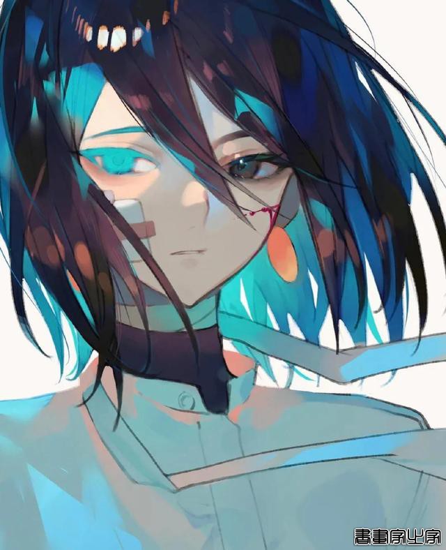 插画欣赏｜好看的头像总是绝美的侧脸-6.jpg