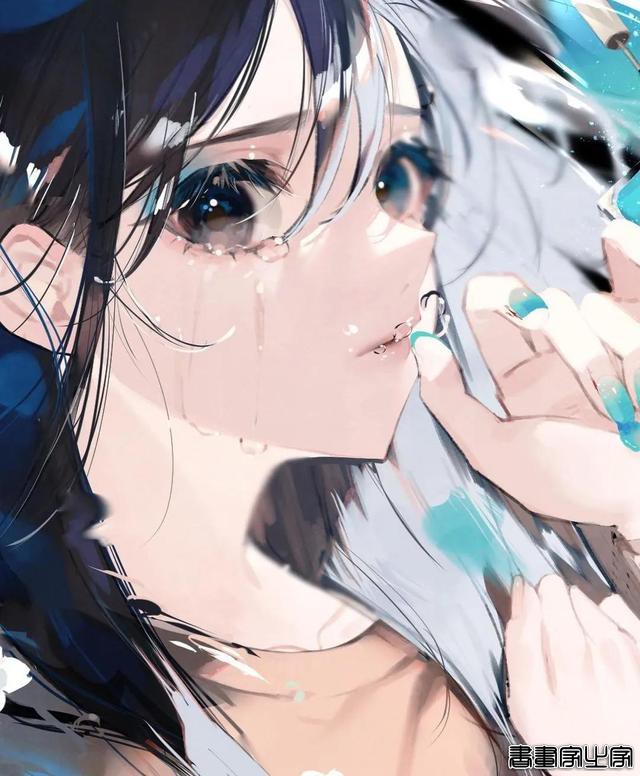 插画欣赏｜好看的头像总是绝美的侧脸-5.jpg