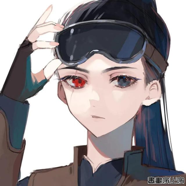 插画欣赏｜好看的头像总是绝美的侧脸-10.jpg