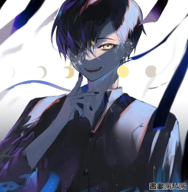 插画欣赏｜好看的头像总是绝美的侧脸-11.jpg