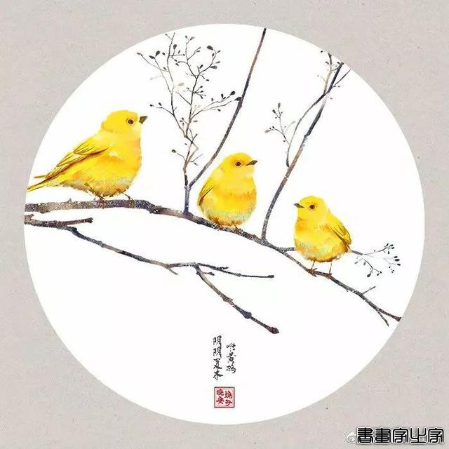 来自画师晚安婉子的金色诗行插画，每一张都美炸了-9.jpg