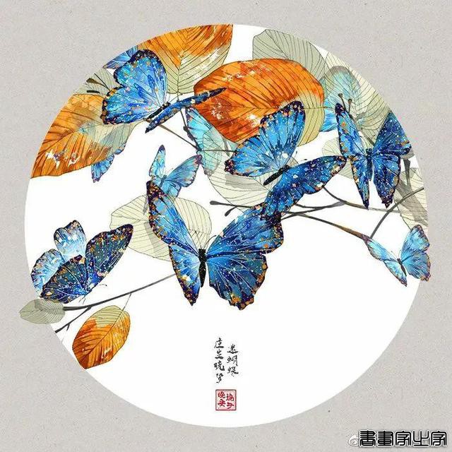 来自画师晚安婉子的金色诗行插画，每一张都美炸了-10.jpg