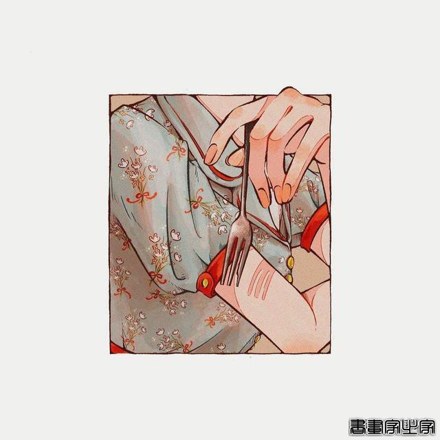 画师推荐.第一千零四十九期-日菜乃 日本插画师 清新脱俗的局部插画-4.jpg