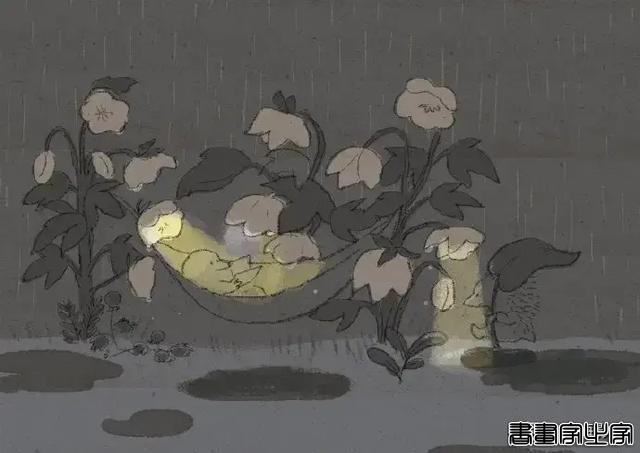 画师推荐.第一千零五十二期-MOMORO 日本插画师 极其治愈的蜡笔插画-7.jpg