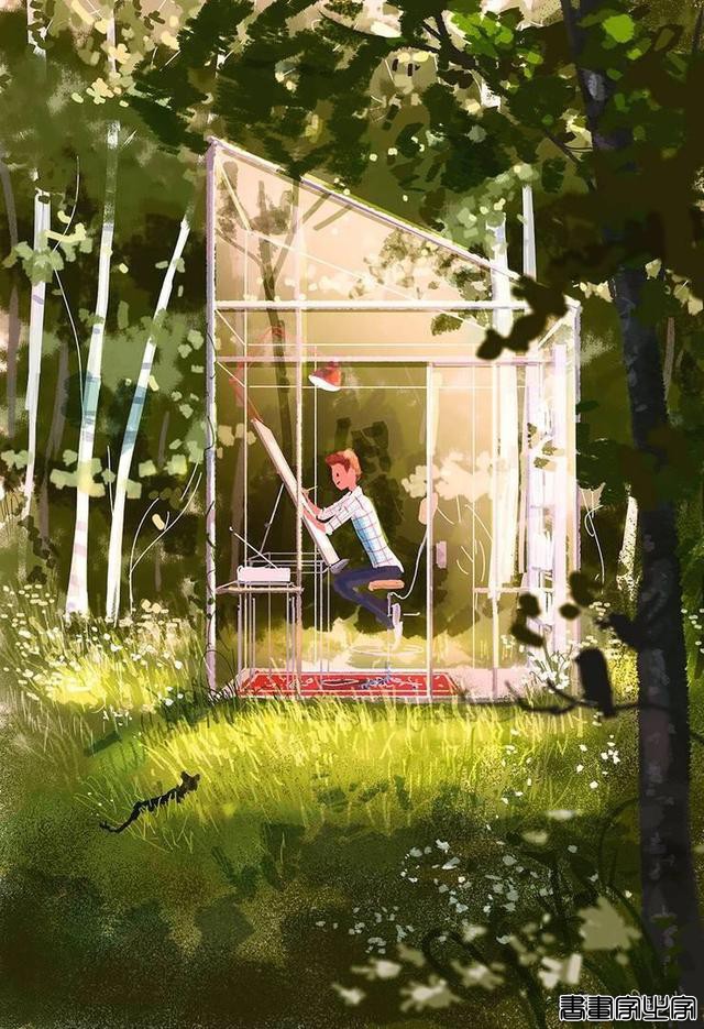 画师推荐.第一千零五十四期-Parcel 美国插画师 唯美的故事插画-6.jpg