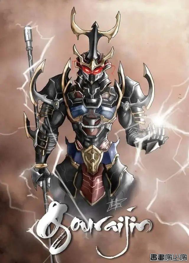 童年的回忆！百兽战队、忍风战队、魔法战队创意人物插画-8.jpg