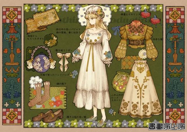 ふゆ/细腻又精致，仲夏里的妖精｜插画分享-9.jpg