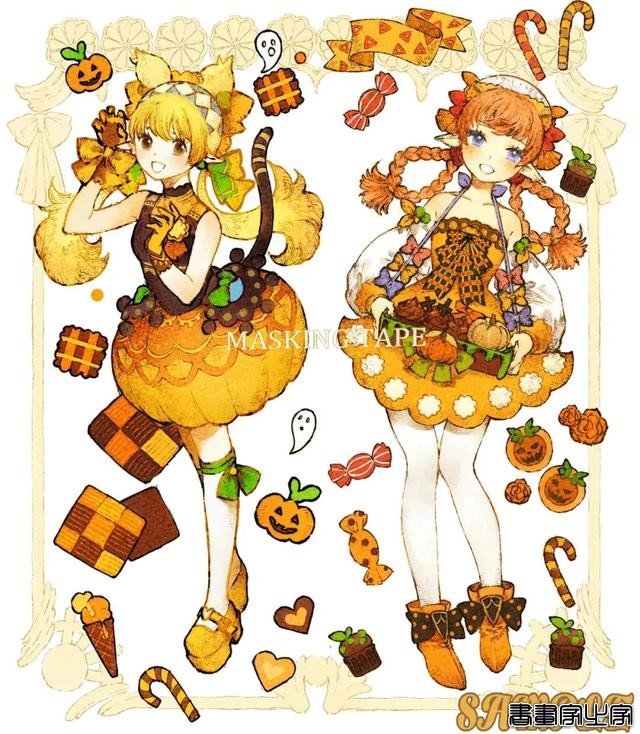 ふゆ/细腻又精致，仲夏里的妖精｜插画分享-16.jpg