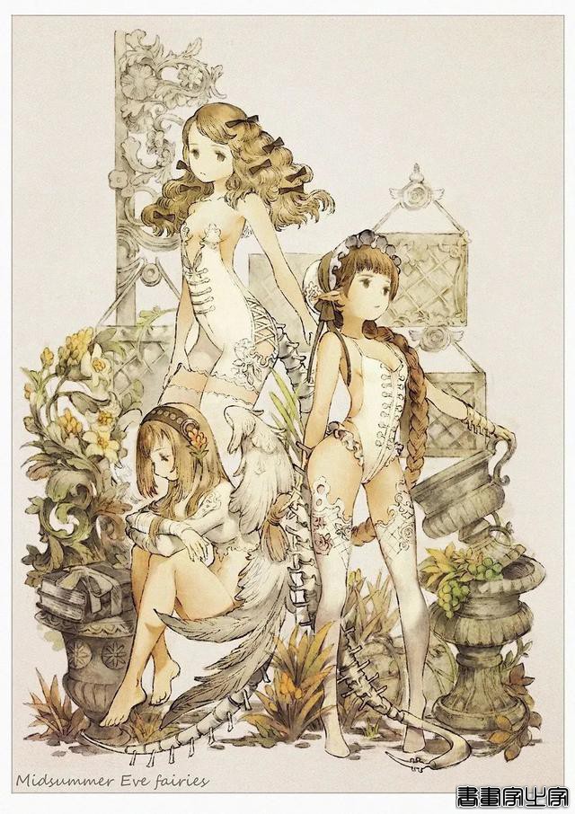 ふゆ/细腻又精致，仲夏里的妖精｜插画分享-25.jpg