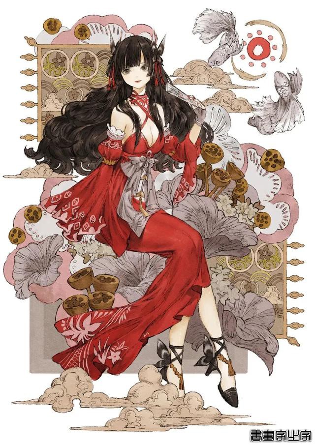 ふゆ/细腻又精致，仲夏里的妖精｜插画分享-27.jpg