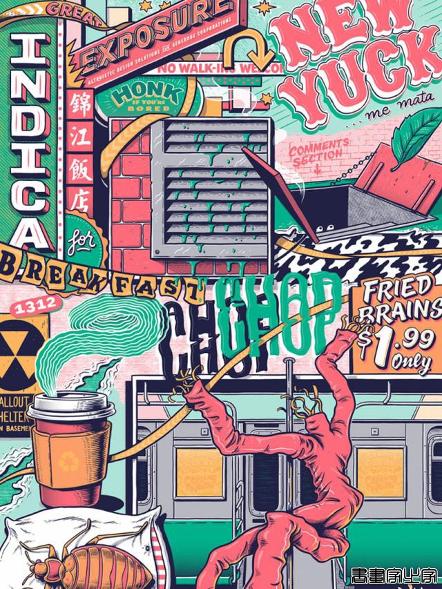 面试官宠爱的插画作品集选题——超现实主义-10.jpg