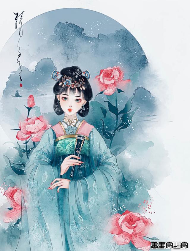 古风插画 端庄娴熟的美#头像##壁纸##古风# ??? ????-6.jpg