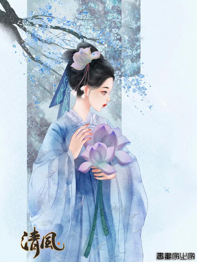 古风插画 端庄娴熟的美#头像##壁纸##古风# ??? ????-7.jpg