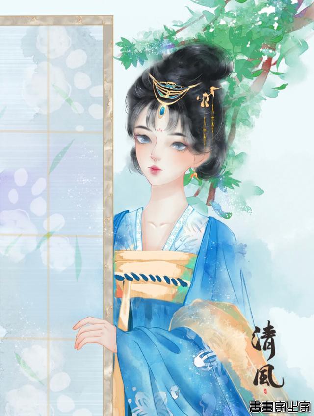 古风插画 端庄娴熟的美#头像##壁纸##古风# ??? ????-12.jpg