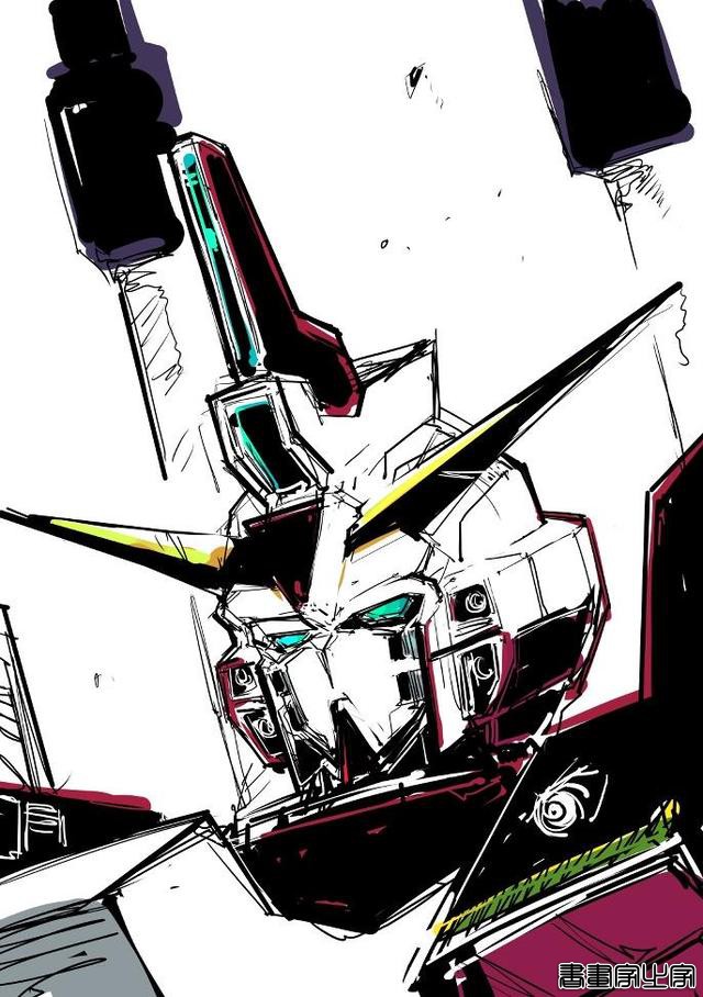 机动战士高达线稿插画集第二弹，大家喜欢哪张？-6.jpg