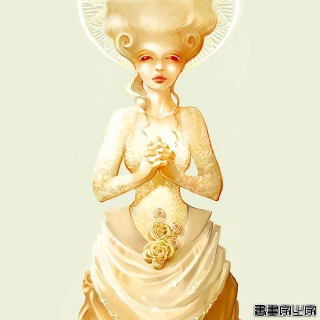唯美飘逸的插画设计，非常灵动的设计，请教谁会读作者的名字？-4.jpg