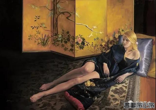 美国现代象征风格画家插画家 大卫 · 鲍尔斯 艺术作品欣赏-8.jpg