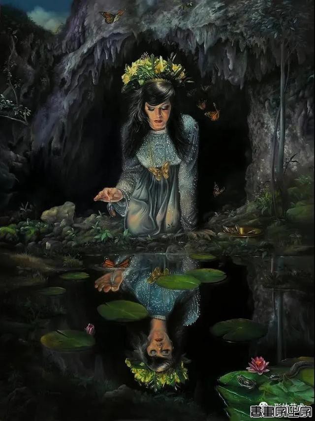 美国现代象征风格画家插画家 大卫 · 鲍尔斯 艺术作品欣赏-11.jpg