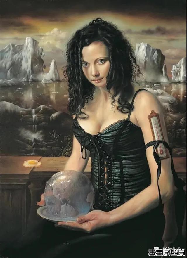 美国现代象征风格画家插画家 大卫 · 鲍尔斯 艺术作品欣赏-17.jpg