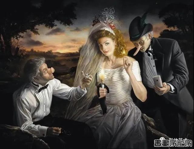 美国现代象征风格画家插画家 大卫 · 鲍尔斯 艺术作品欣赏-16.jpg