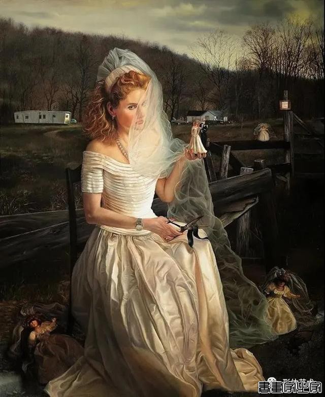 美国现代象征风格画家插画家 大卫 · 鲍尔斯 艺术作品欣赏-21.jpg