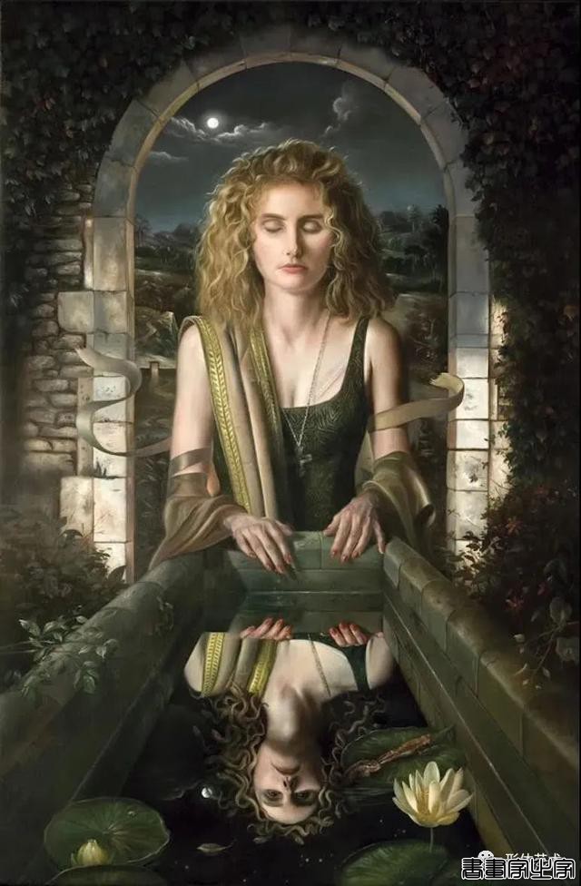 美国现代象征风格画家插画家 大卫 · 鲍尔斯 艺术作品欣赏-20.jpg
