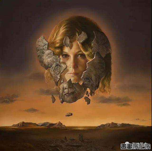 美国现代象征风格画家插画家 大卫 · 鲍尔斯 艺术作品欣赏-25.jpg