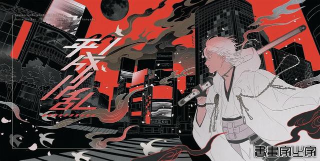 日本极具神秘高级感插画，可以当壁纸哦-8.jpg