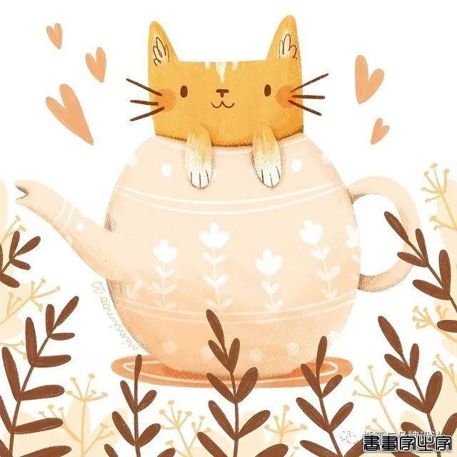 插画丨超可爱的插画，造型设计简单大方，充满了少女的童趣感-13.jpg