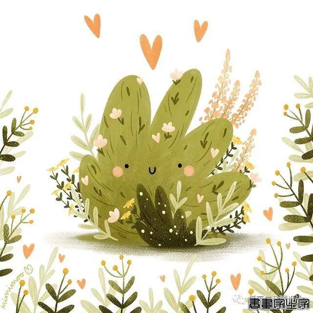 插画丨超可爱的插画，造型设计简单大方，充满了少女的童趣感-19.jpg