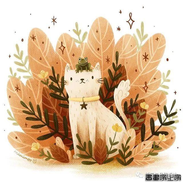 插画丨超可爱的插画，造型设计简单大方，充满了少女的童趣感-28.jpg