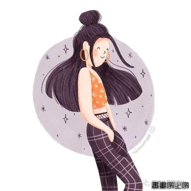 插画丨超可爱的插画，造型设计简单大方，充满了少女的童趣感-30.jpg