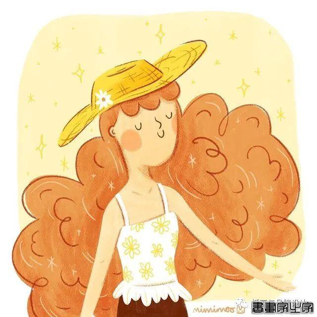 插画丨超可爱的插画，造型设计简单大方，充满了少女的童趣感-32.jpg