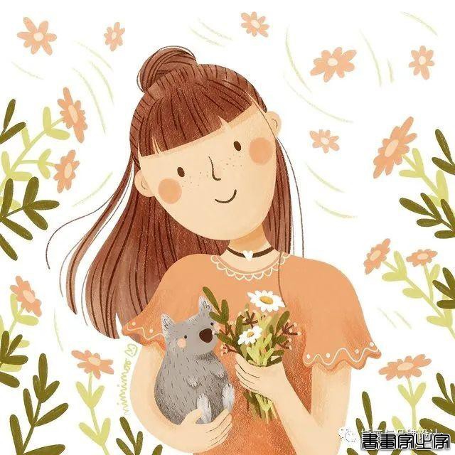插画丨超可爱的插画，造型设计简单大方，充满了少女的童趣感-39.jpg