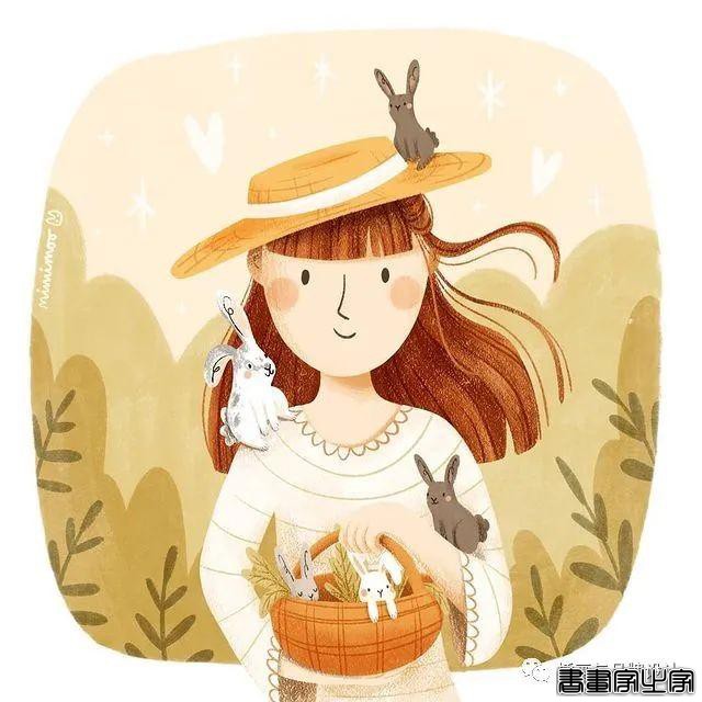 插画丨超可爱的插画，造型设计简单大方，充满了少女的童趣感-47.jpg