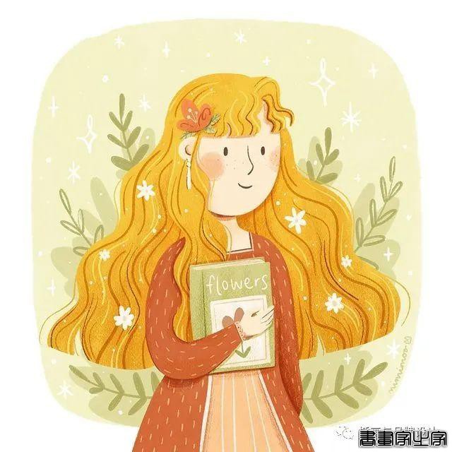 插画丨超可爱的插画，造型设计简单大方，充满了少女的童趣感-46.jpg