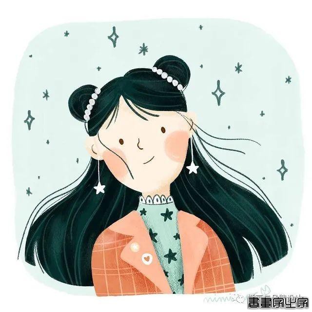 插画丨超可爱的插画，造型设计简单大方，充满了少女的童趣感-55.jpg