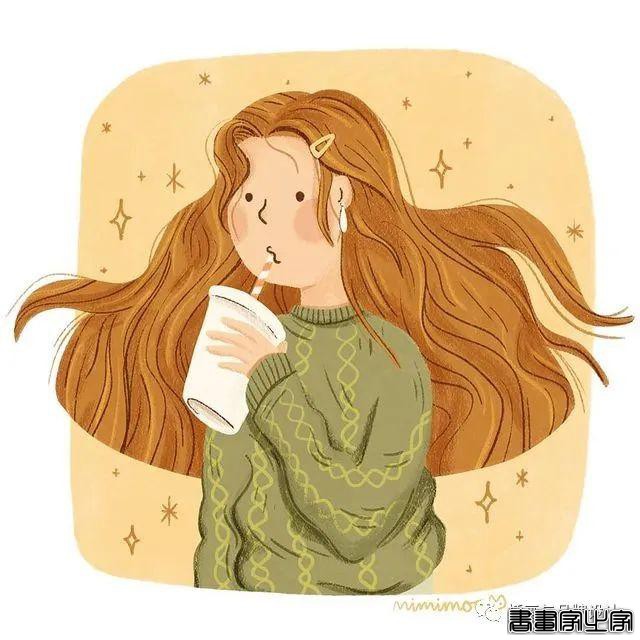 插画丨超可爱的插画，造型设计简单大方，充满了少女的童趣感-54.jpg